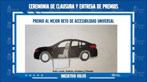 Diapositiva del cartel del premio al reto de accesibilidad universal