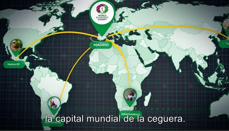 Diapositiva del vídeo promocional del evento