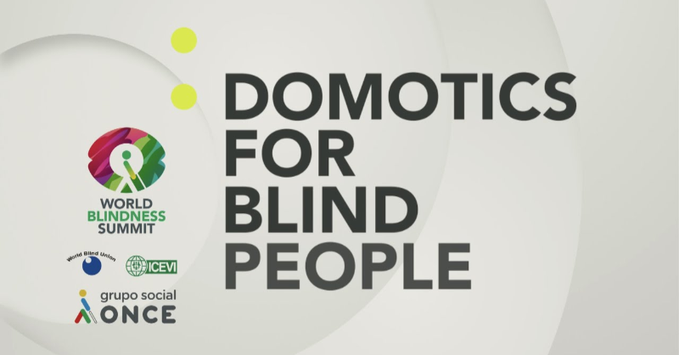 Diapositiva del webinario sobre Domótica