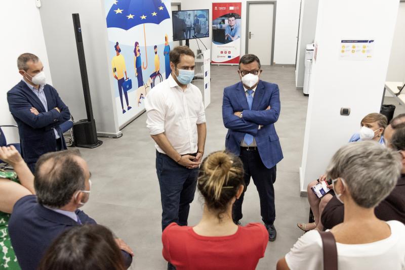 Acto de inauguración de la oficina de Torrejón