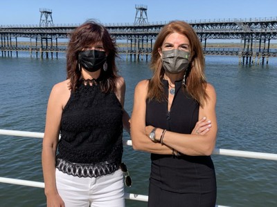 Carmen Domínguez y Yolanda de los Santos