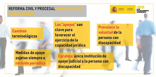 Diapositiva con los cambios de la reforma civil