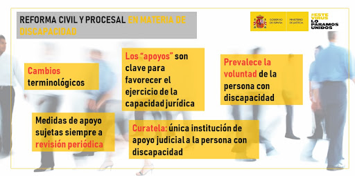 Diapositiva con los cambios de la reforma civil