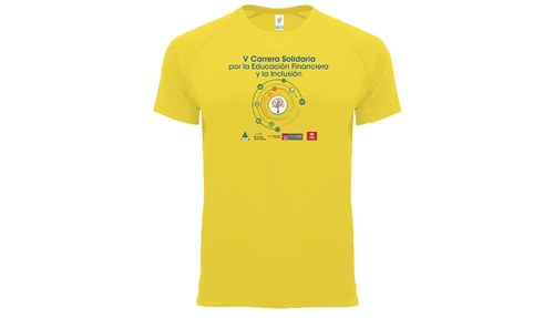 Camiseta de la carrera por las finanzas inclusivas