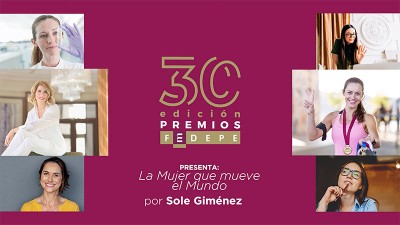 Cartel de la XXX Edición de los Premios FEDEPE