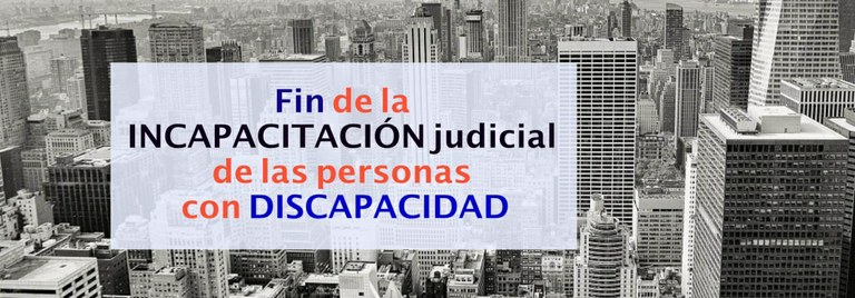 Diapositiva alusiva al de la incapacitación judicial