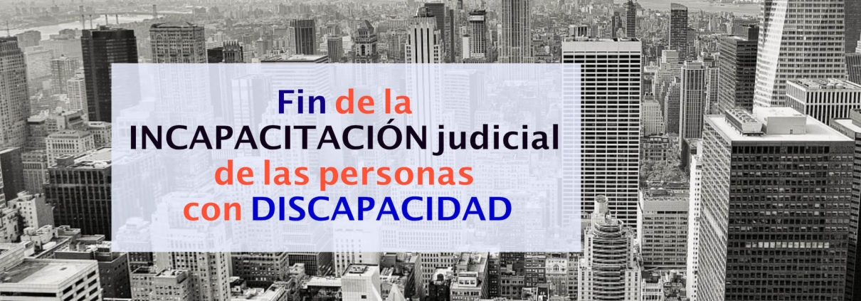 Diapositiva alusiva al de la incapacitación judicial