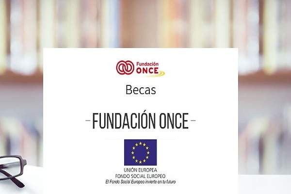 Logo Becas Fundación ONCE
