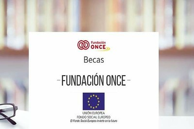 Logo Becas Fundación ONCE