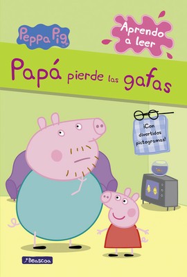 Portada del cuento de Peppa Pig "Papá pierde las gafas"