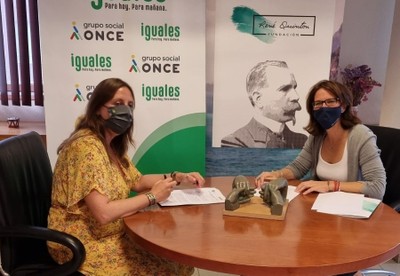 Estela Medina y Gemma Lillo
