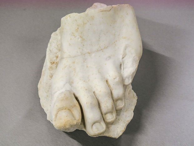 Una de las piezas de la exposición