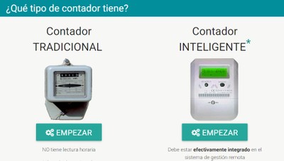 Contadores de consumo eléctrico