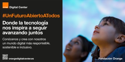 Pantallazo de la web de la Fundación Orange