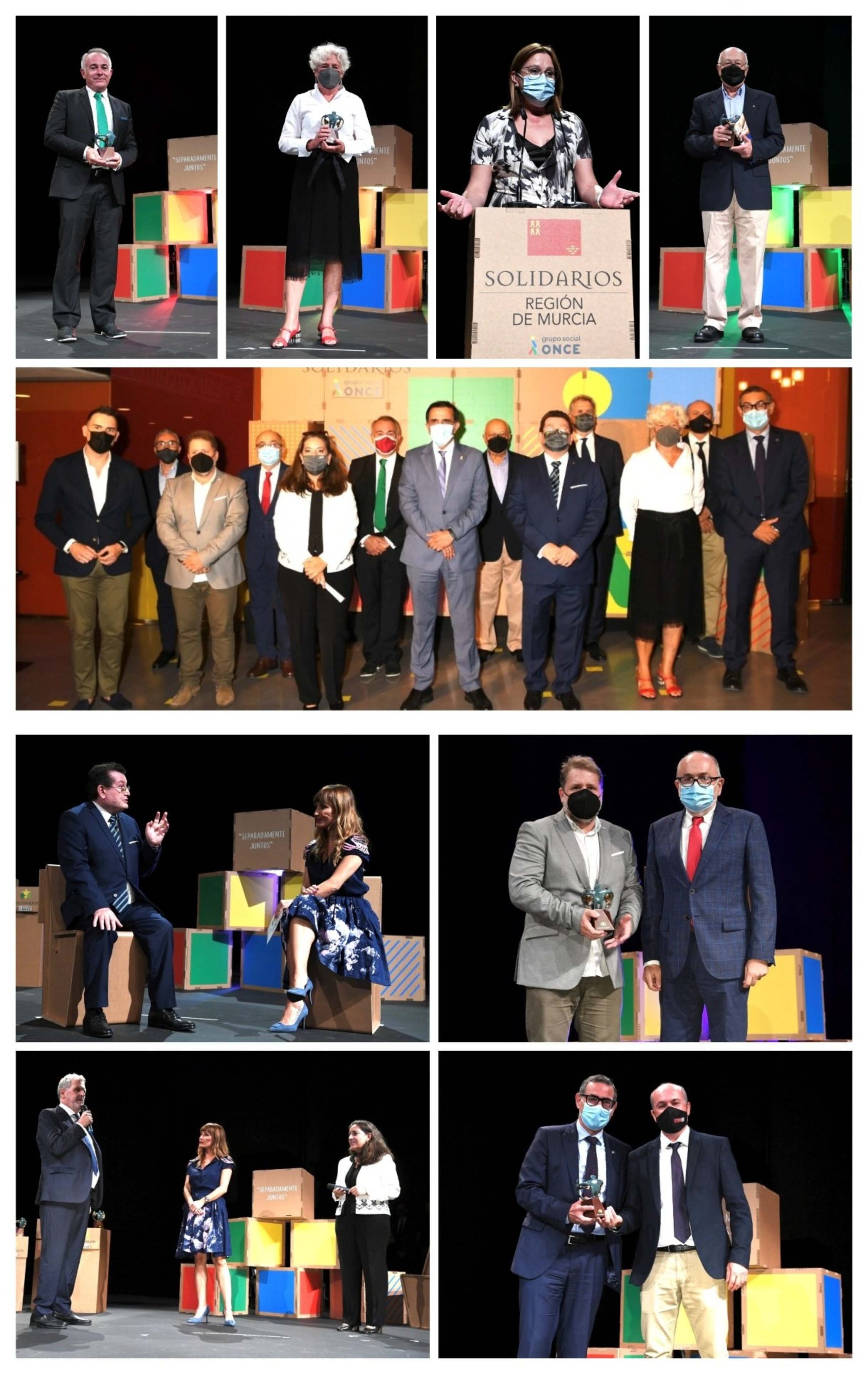 Collage Premios Solidarios Región de Murcia 2021