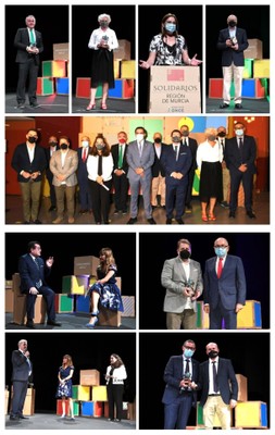 Collage Premios Solidarios Región de Murcia 2021