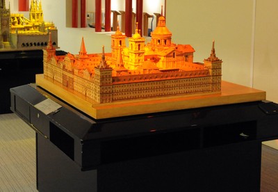 Maqueta de El Escorial del Museo Tiflológico