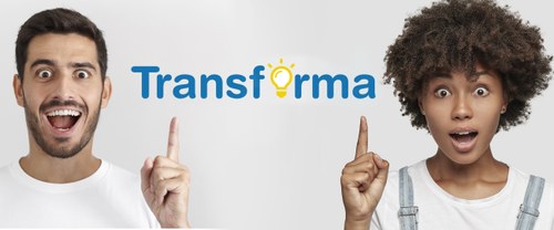 Diapositiva Cartel del reto de Ilunion Transforma