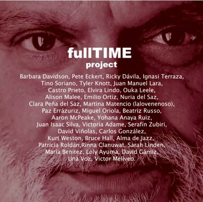 Cartel promocional de 'fullTIME, the book'
