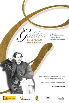 Cartel de la exposición de Pérez Galdós