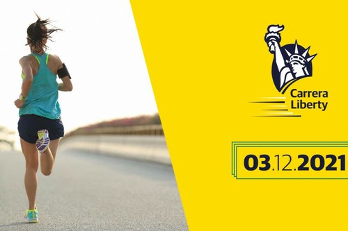 Cartel de la 14ª Carrera Liberty 2021, que se celebrará el próximo 3 de diciembre
