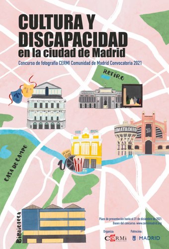 Cartel del VI Concurso de Fotografía CERMi Comunidad de Madrid
