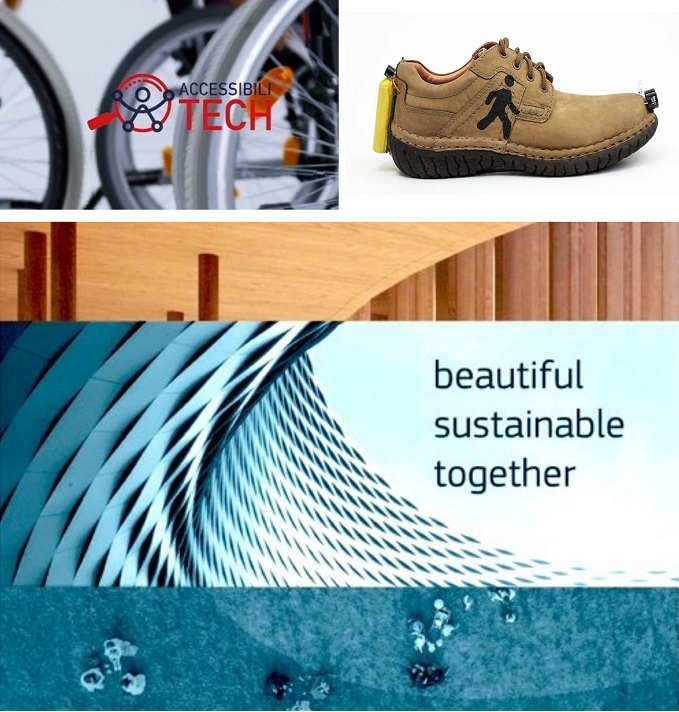 Collage con imágenes alusivas a los proyectos presentados