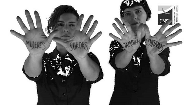 Campaña CNSE sobre la mujeres sordas víctimas de violencia