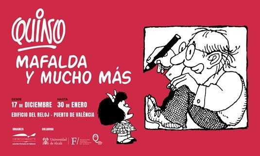 Cartel de la exposición de Mafalda