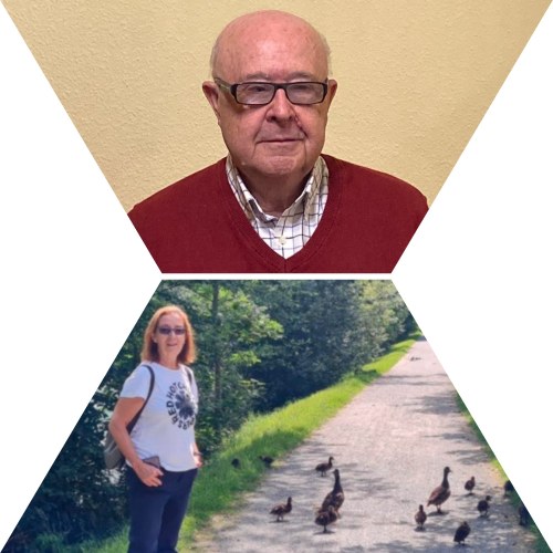 Collage Julio Larru y Paloma Bardón