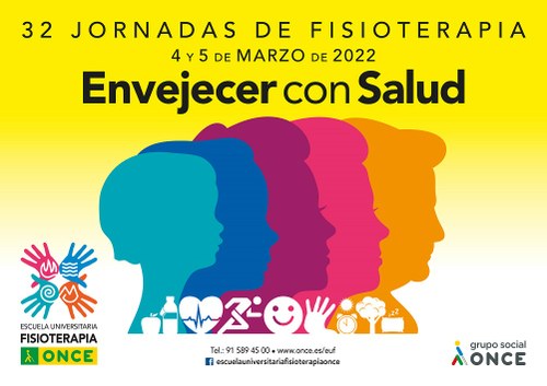 Cartel de las 32 Jornadas de la Escuela Universitaria de Fisioterapia