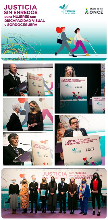 Collage con las diferentes intervenciones