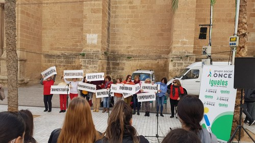 Un momento de la actuación de Jacaranda11 en Almería