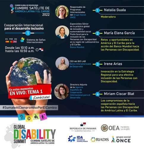 Panel desarrollo inclusivo