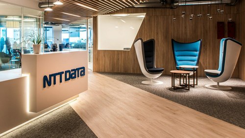 Una de las oficinas de la empresa NTT DATA