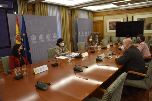 Reunión en el ministerio entre Darias y el CERMI