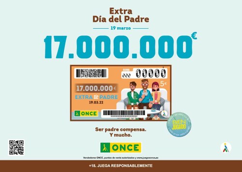Cartel de comunicación horizontal que incluye el cupón