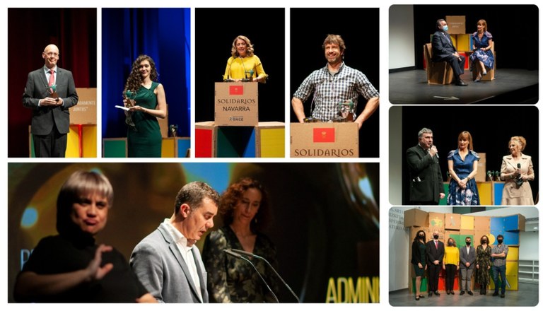 Collage Premios Solidarios Navarra 2021