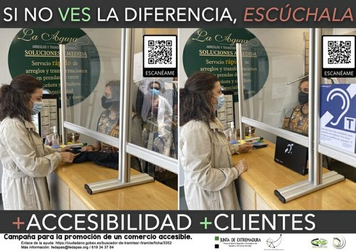 Campaña de la Junta sobre comercio accesible