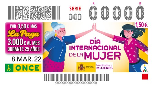 Cupón del 8 de marzo dedicado al Día Internacional de la Mujer