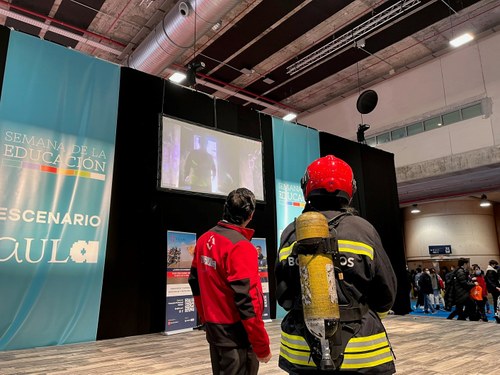 Una de las actividades en streaming de Vigiles en AULA