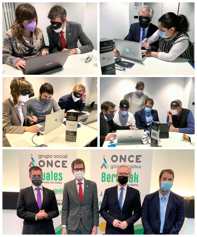 Collage con las diferentes parejas formadas para la carrera