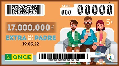 Cupón del Sorteo Extraordinario del Día del Padre