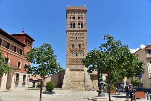 Torre mudéjar de la Iglesia de San Martín en Teruel