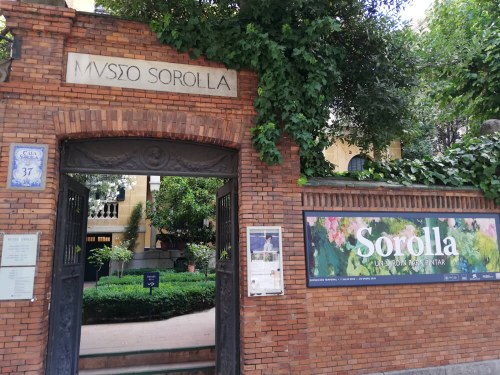 Fachada de la Casa Museo Sorolla