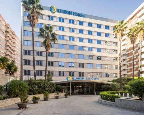 Fachada del nuevo hotel Ilunion Les Corts