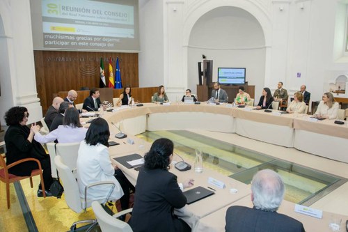 Reunión del Patronato previa a la entrega de los premios