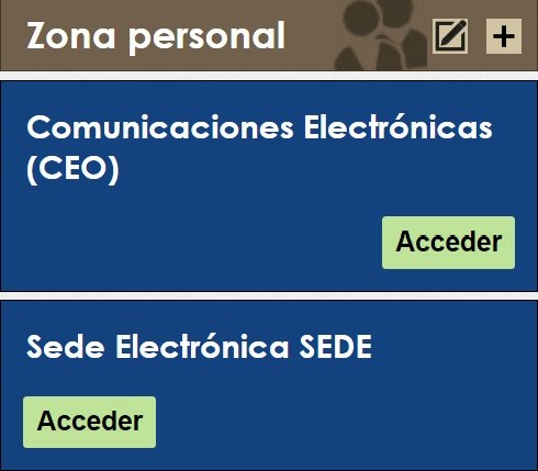 Banner de las herramientas CEO y SEDE en PortalONCE
