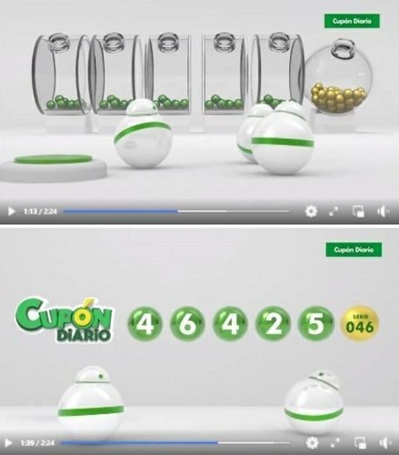 Capturas de pantalla de sorteo virtual de Cupón Diario 