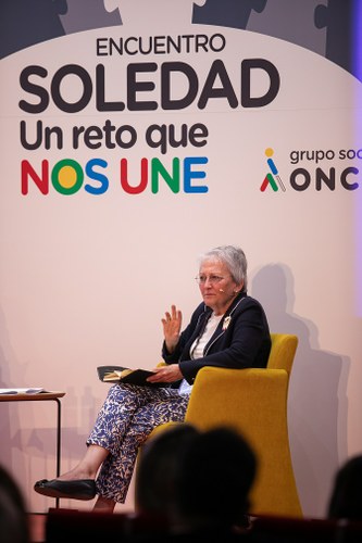 Matilde Fernández durante su intervención